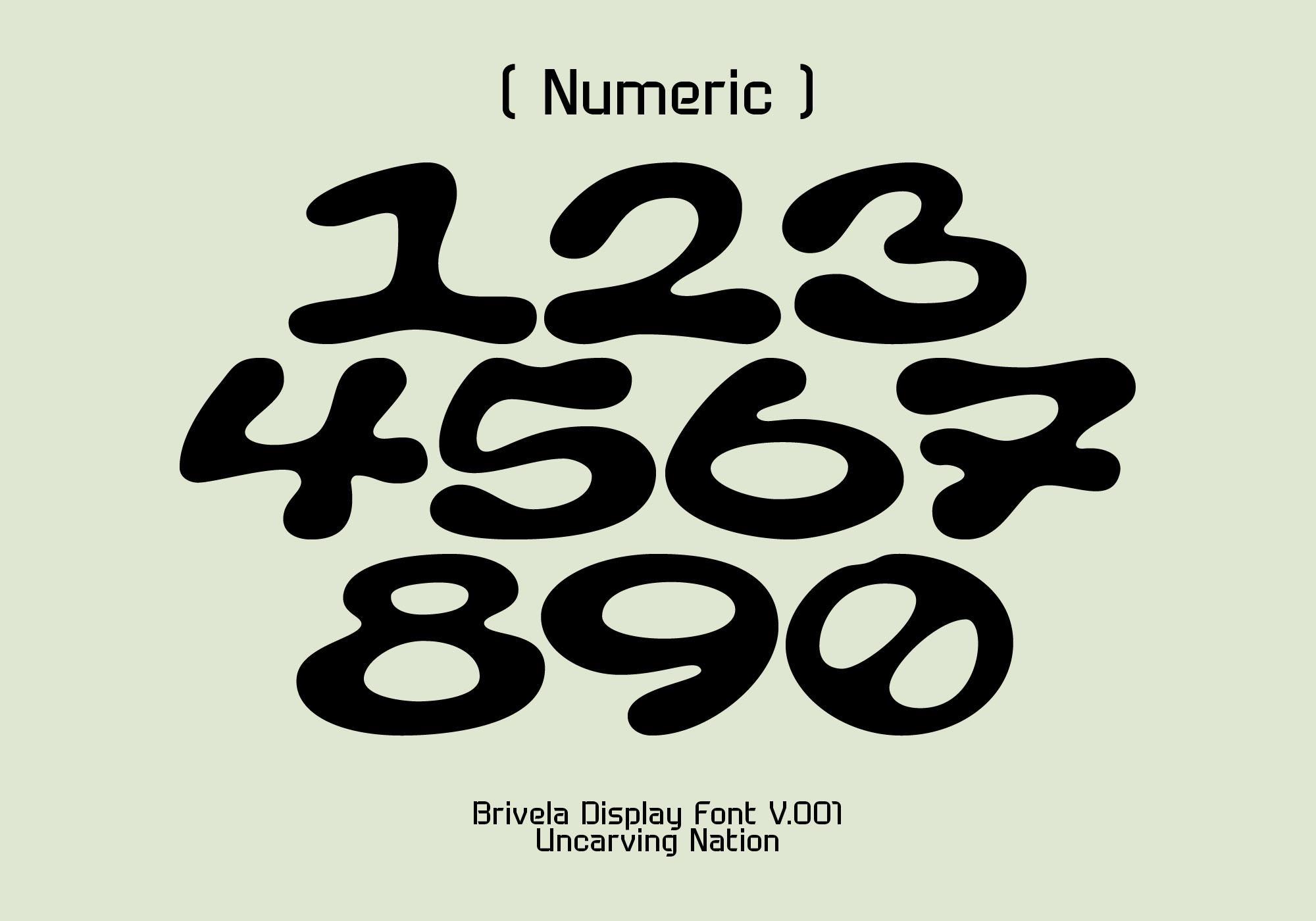 Brivela - Display Font