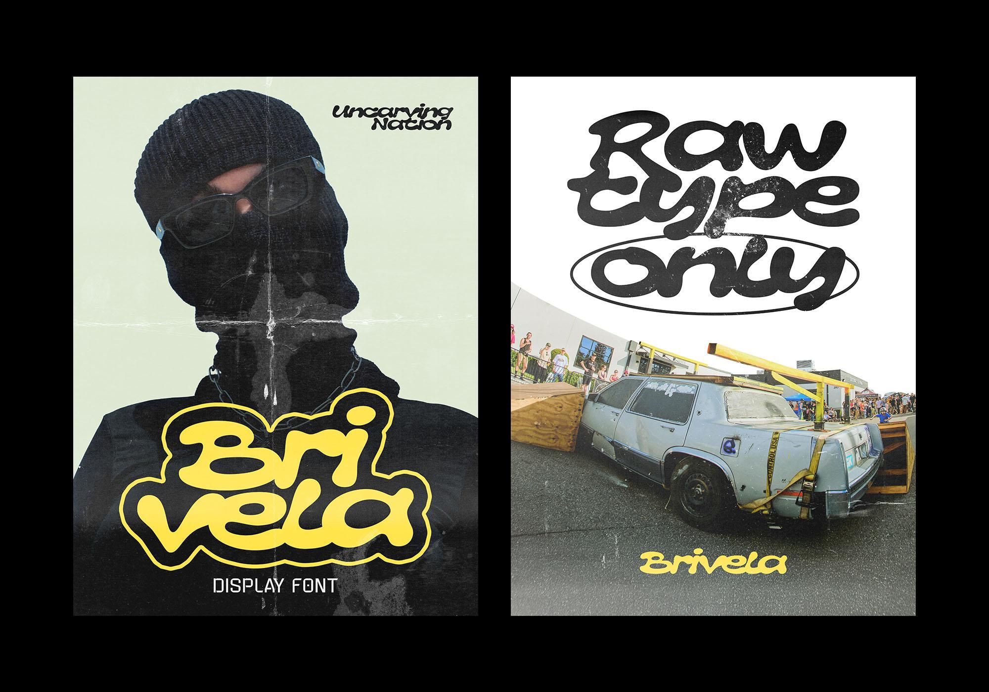 Brivela - Display Font