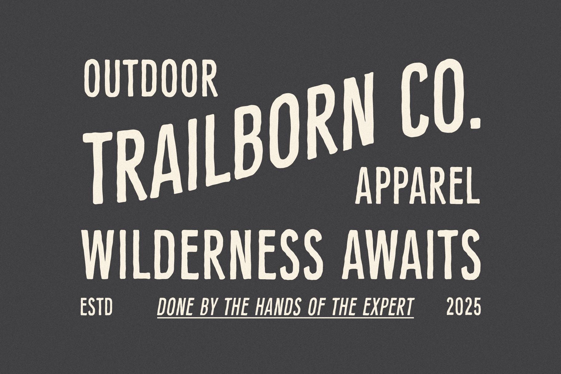 Signsmith - Condensed Vintage Font