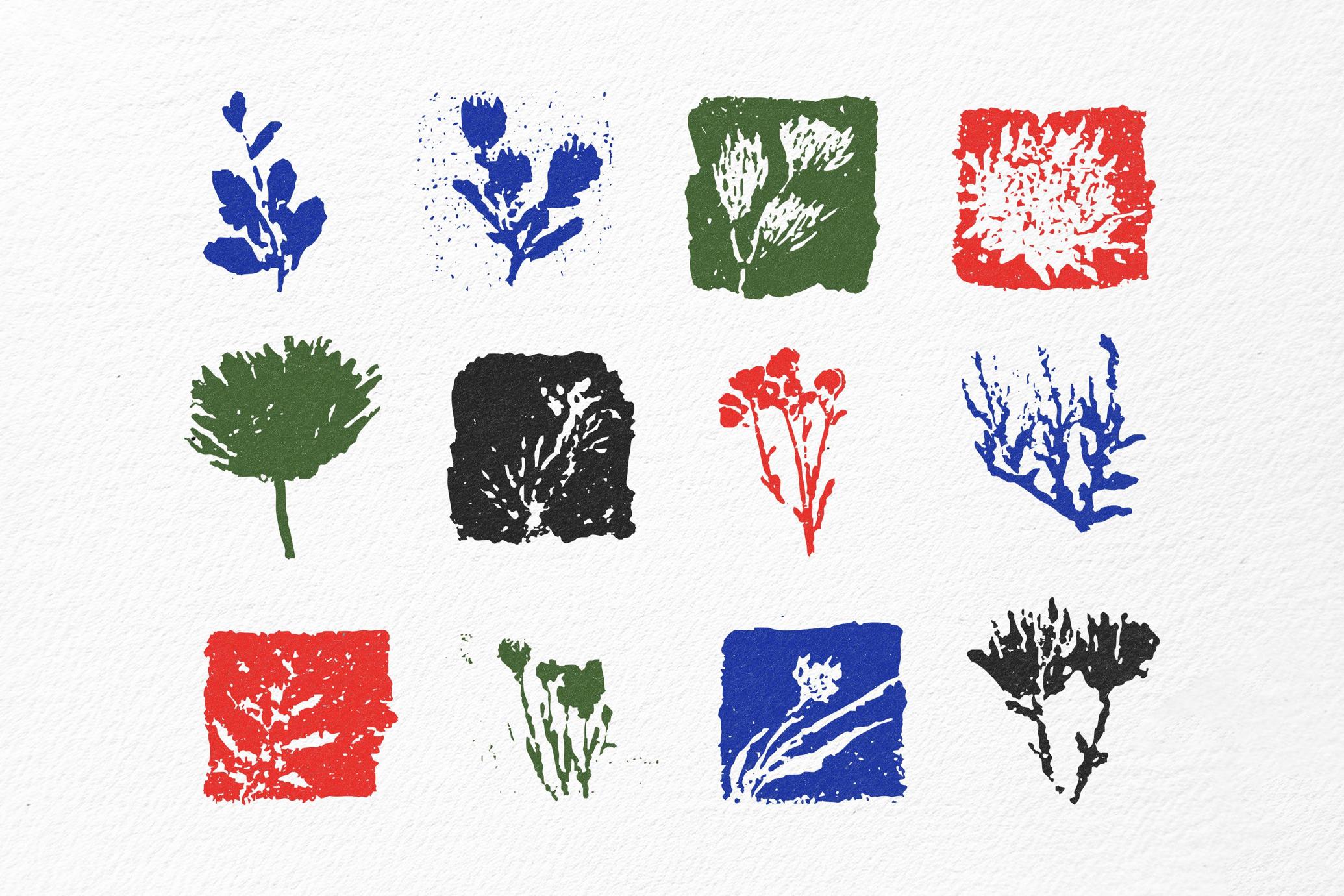 Natural Stamping Elements