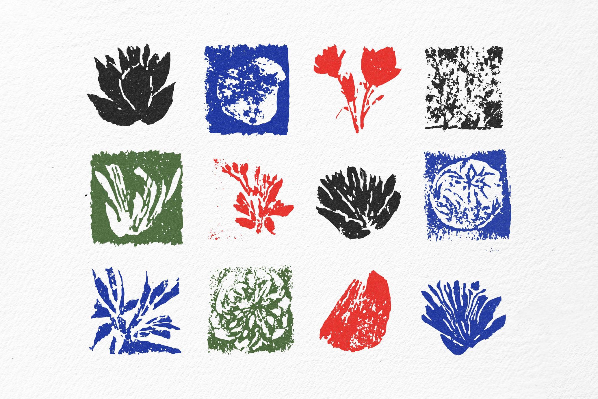 Natural Stamping Elements
