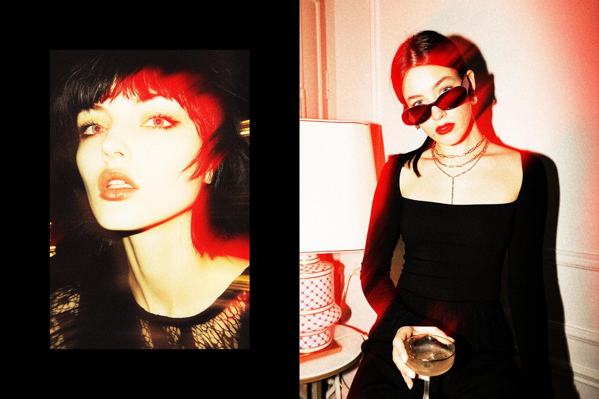 Acid Aura Blur Photo Effect