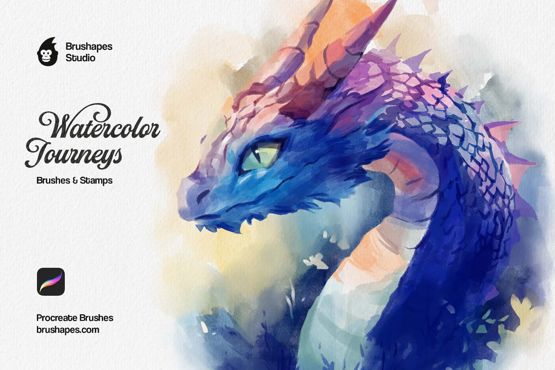 Watercolor Journey Procreate Brushes