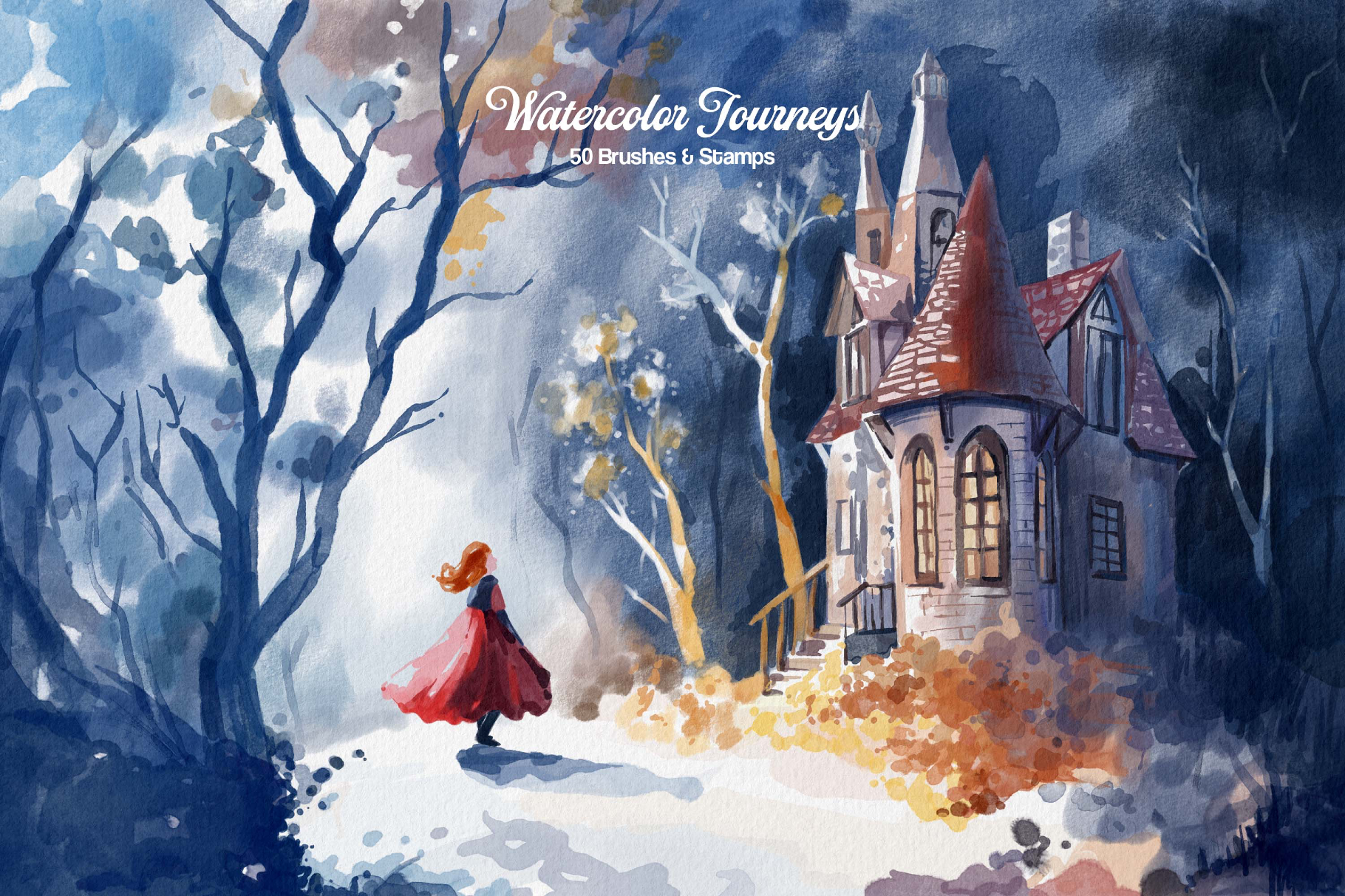 Watercolor Journey Procreate Brushes