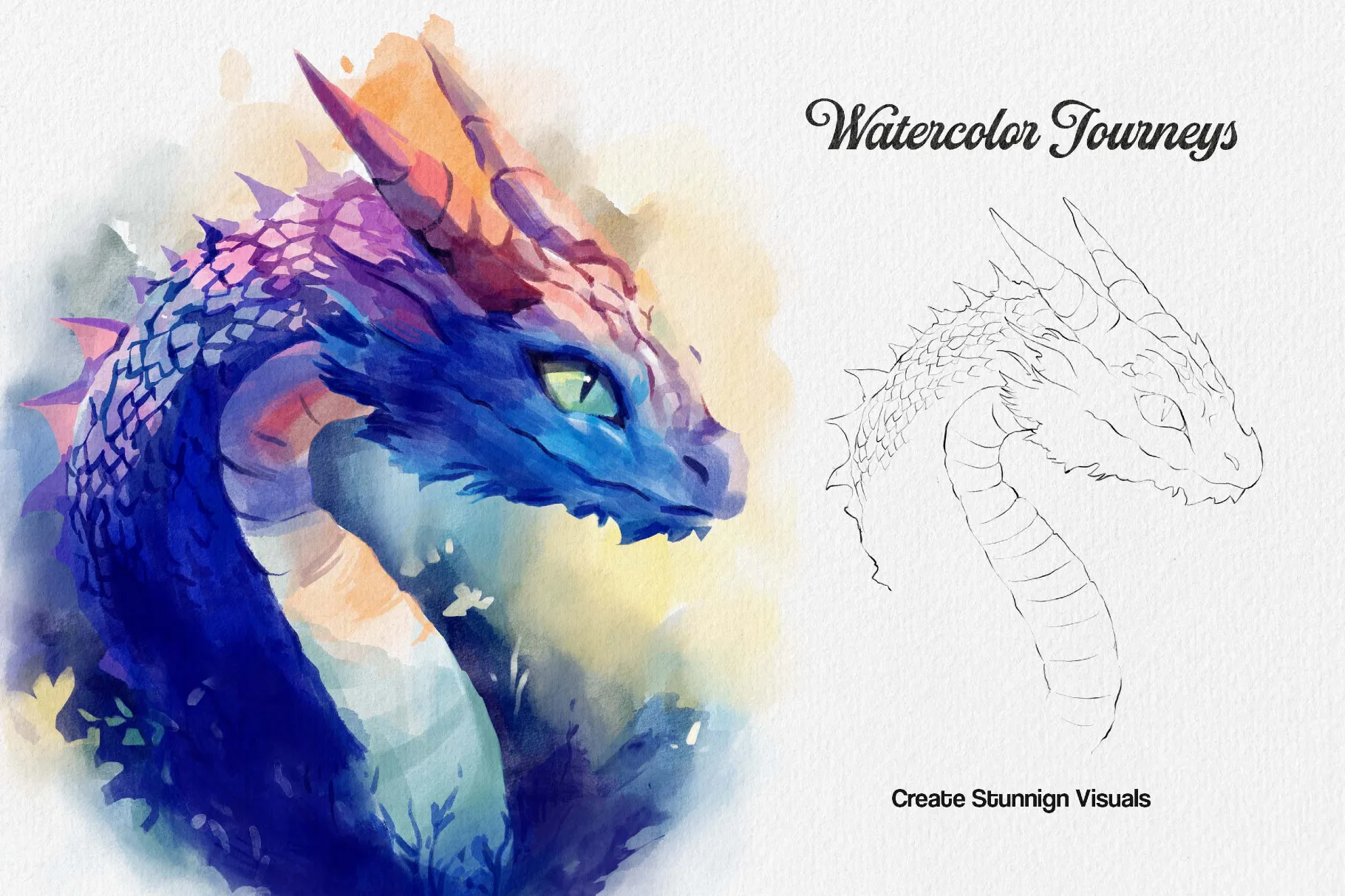 Watercolor Journeys Affinity Brushes