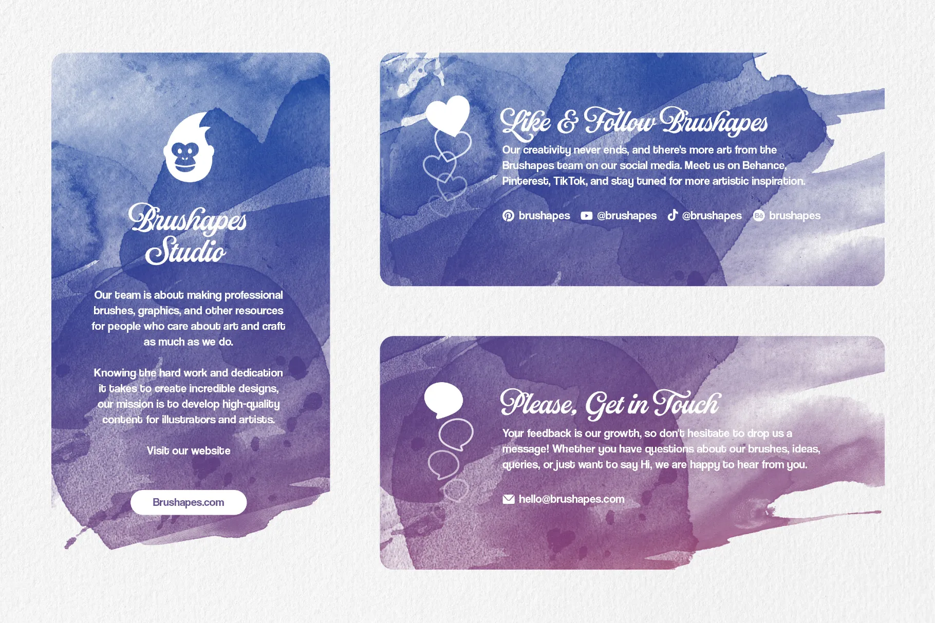 Watercolor Journeys Affinity Brushes