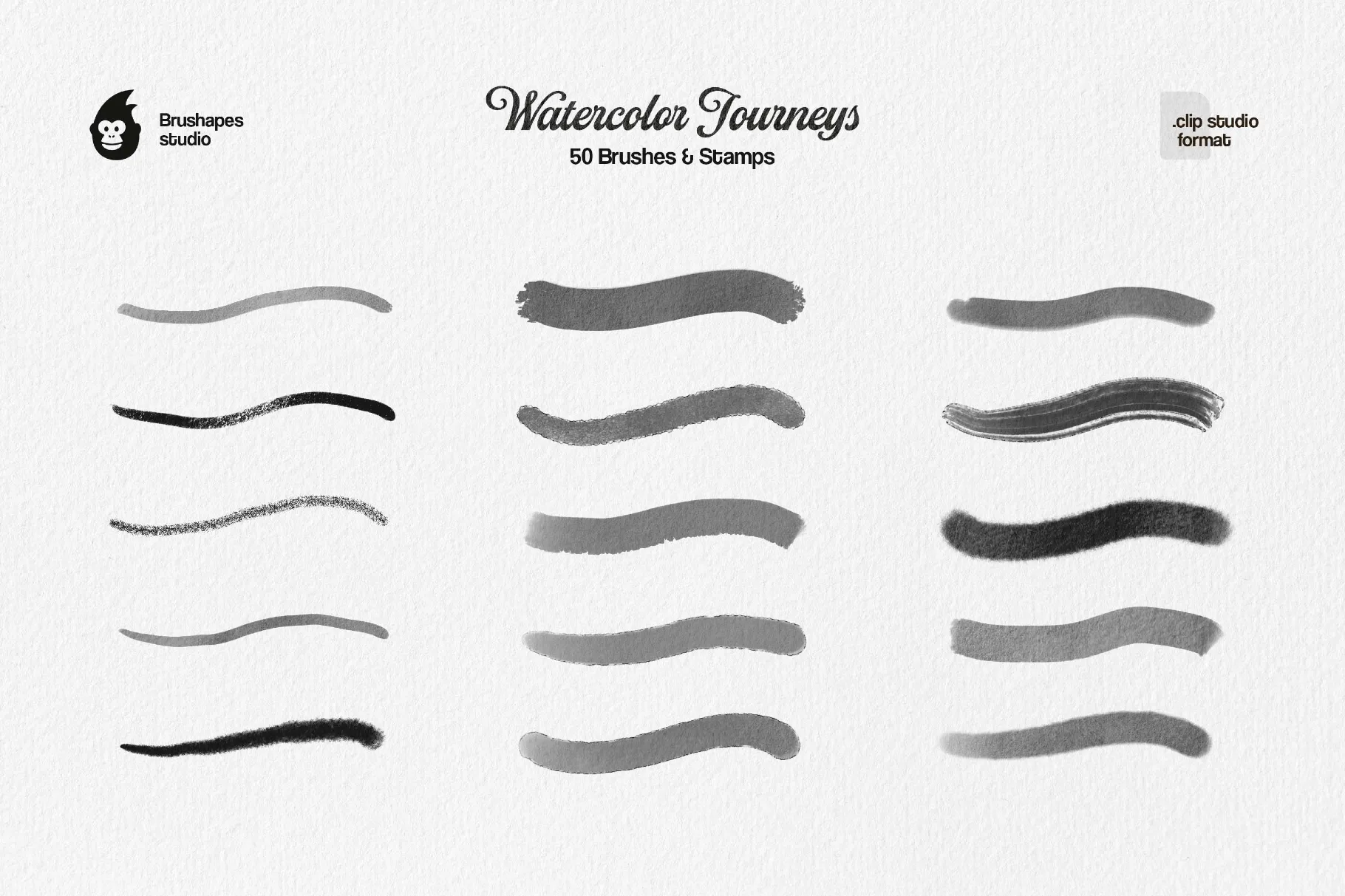 Watercolor Clip Studio Brushes