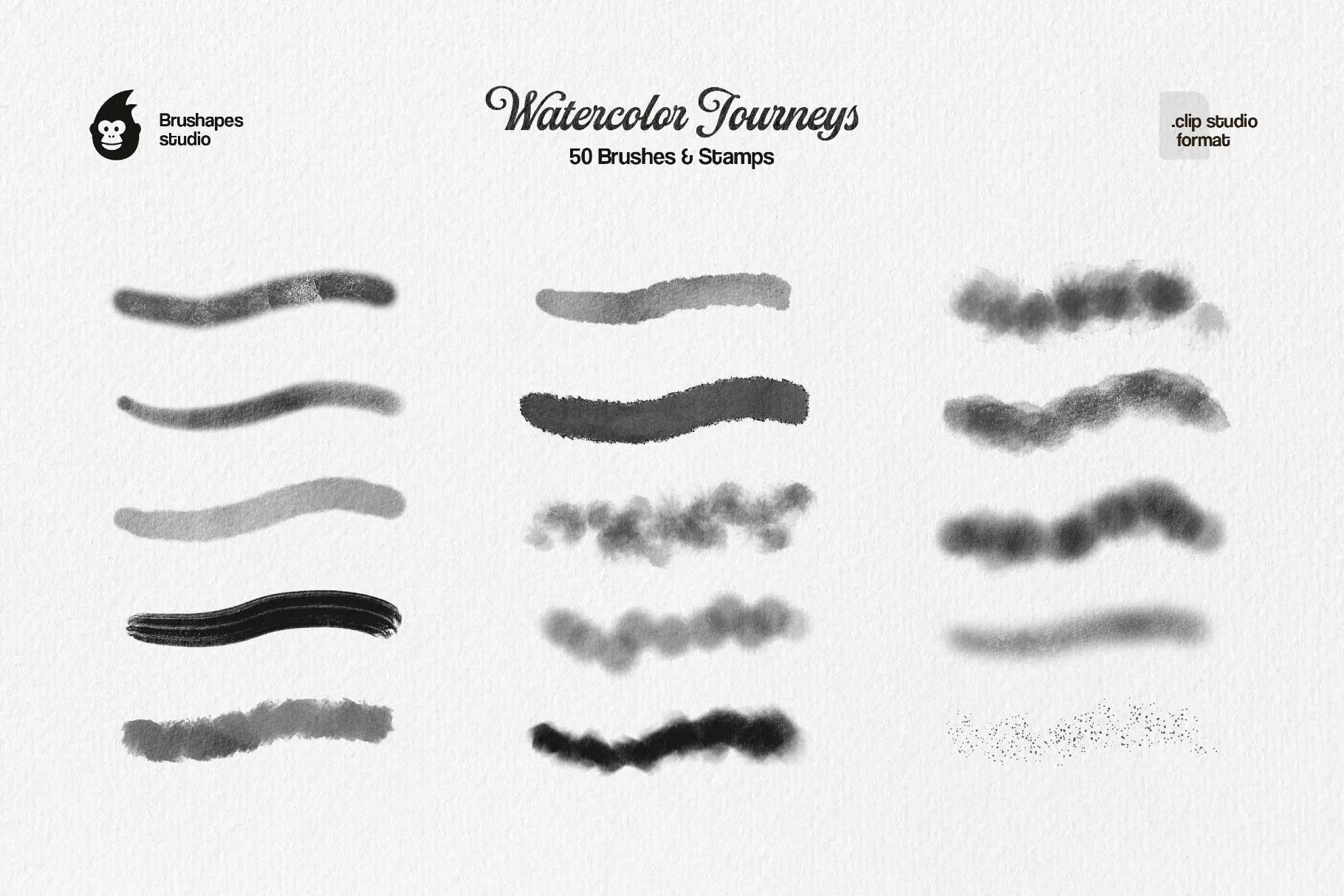 Watercolor Clip Studio Brushes
