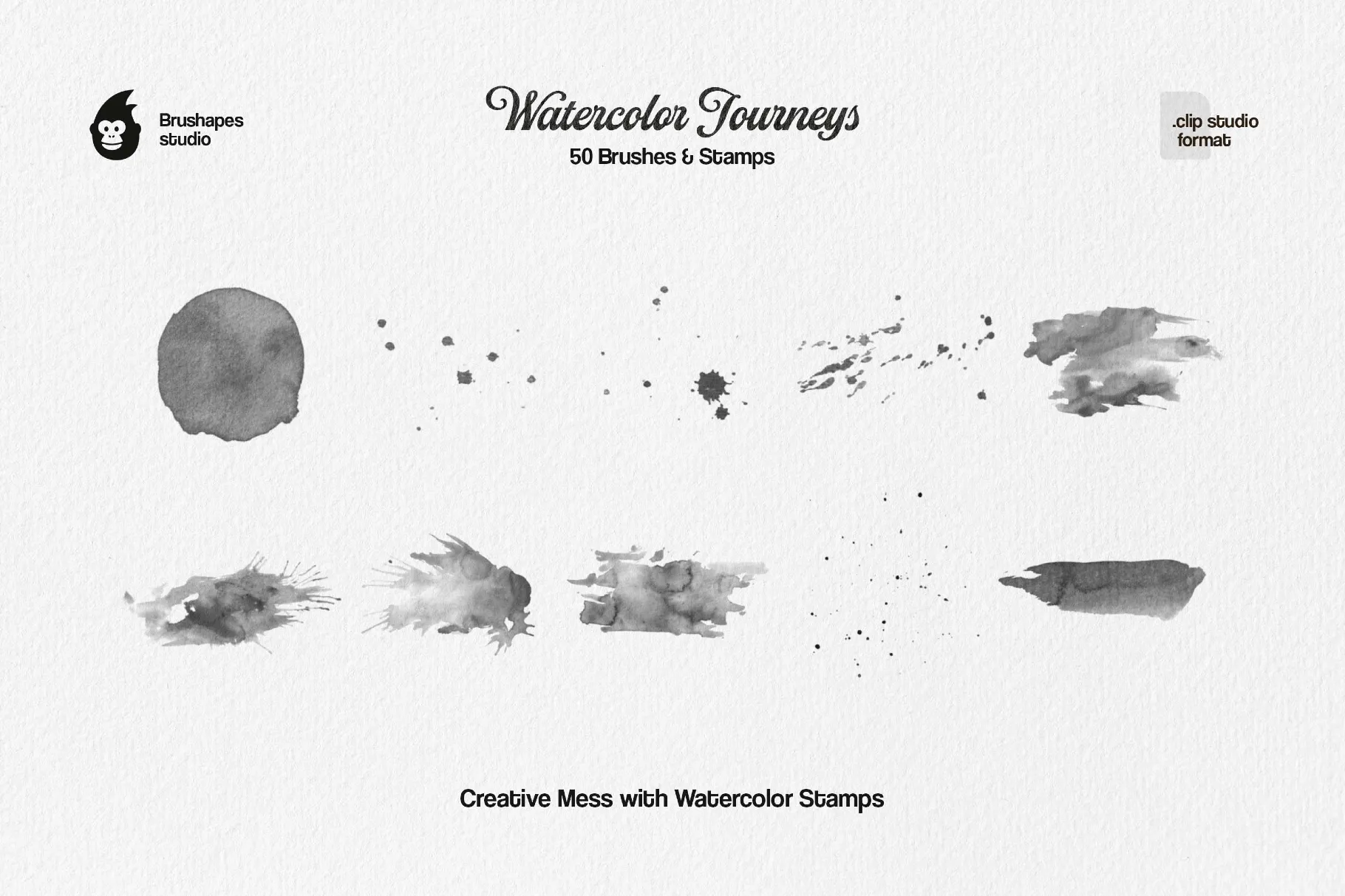 Watercolor Clip Studio Brushes