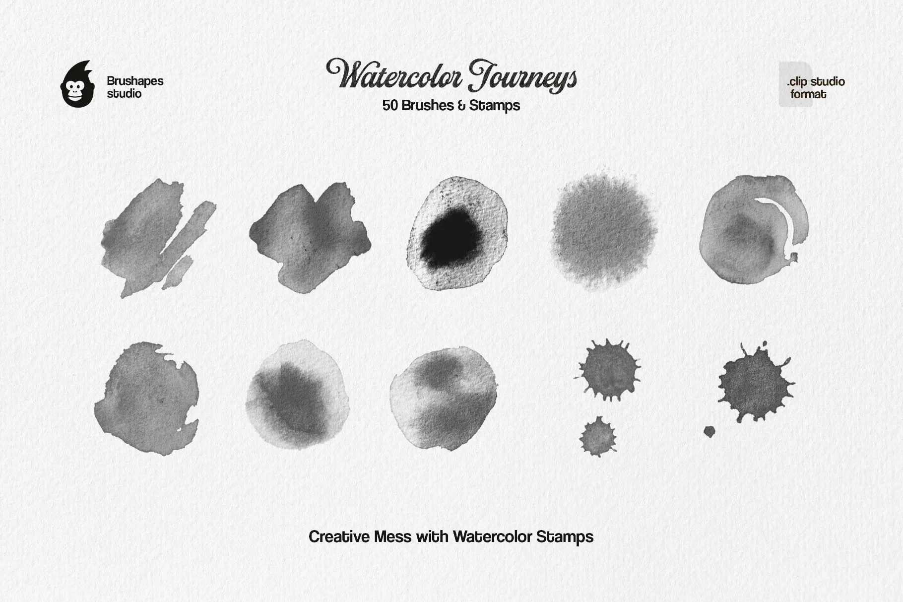 Watercolor Clip Studio Brushes