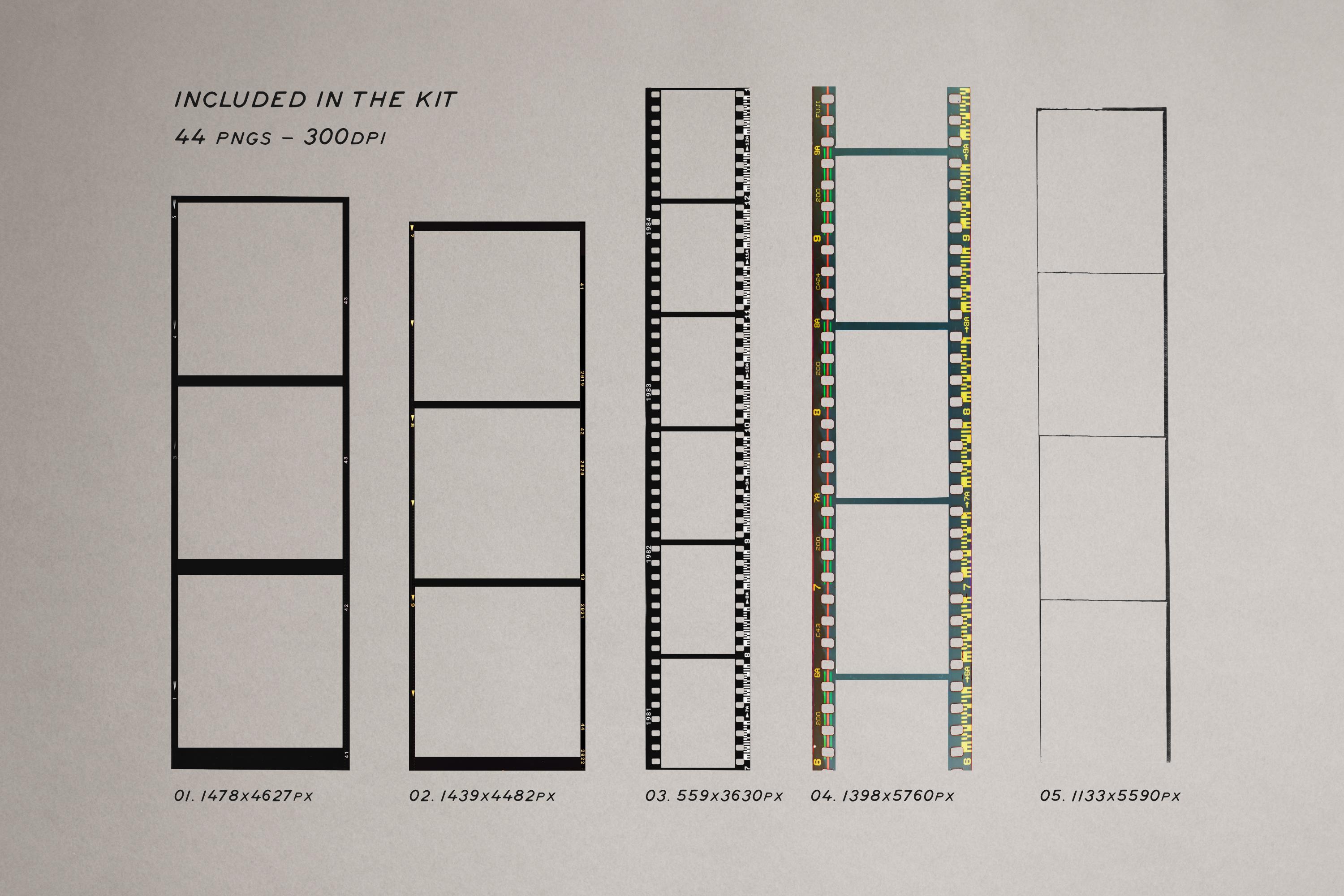 High Quality Film Frames Kit