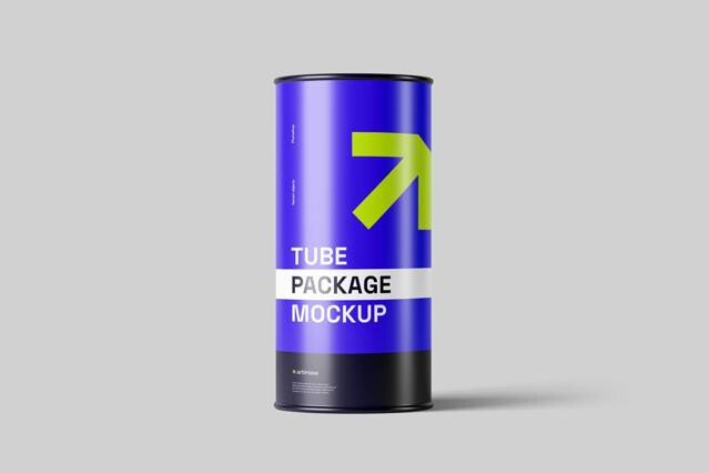 Tube Packaging Mockups