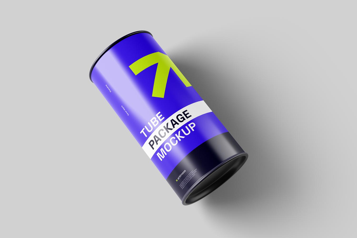 Tube Packaging Mockups