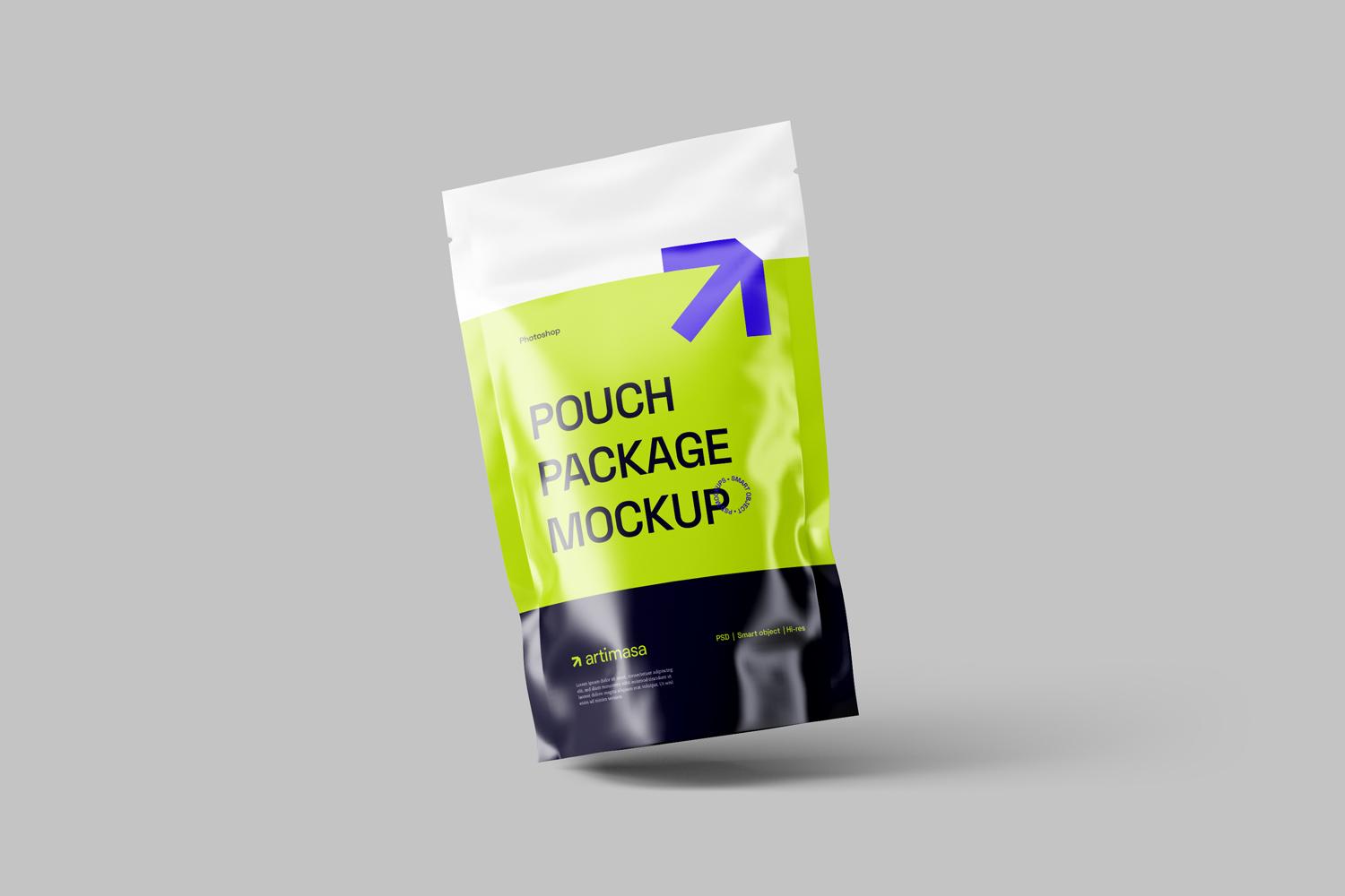 Packaging Pouch Mockups