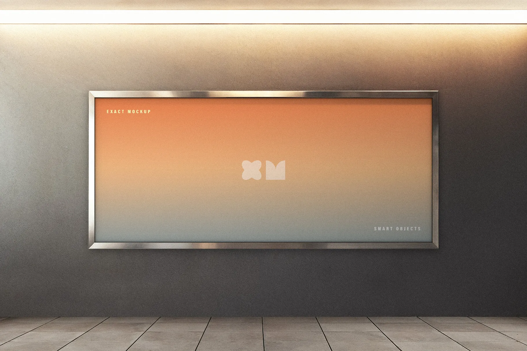 Minimalist Expo Billboard Mockup
