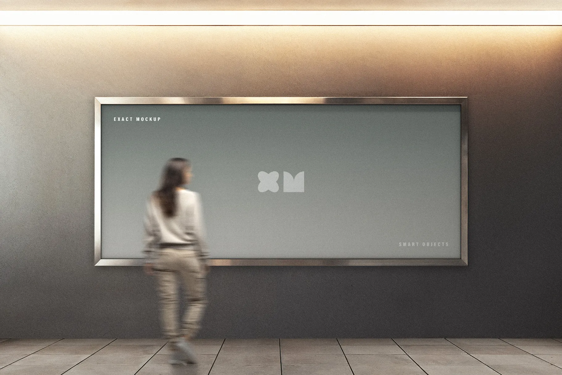 Minimalist Expo Billboard Mockup