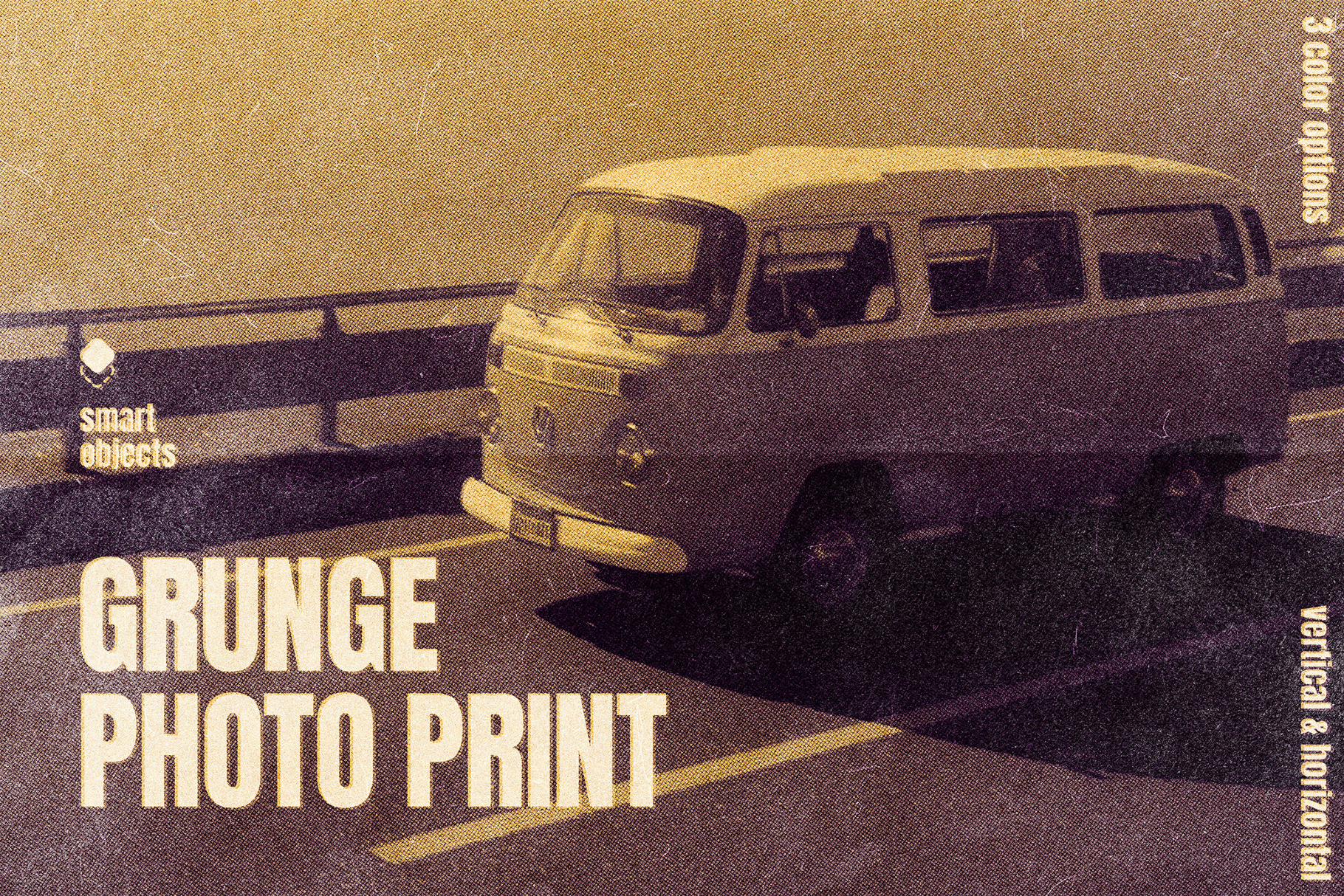 Grunge Print Photo Effect