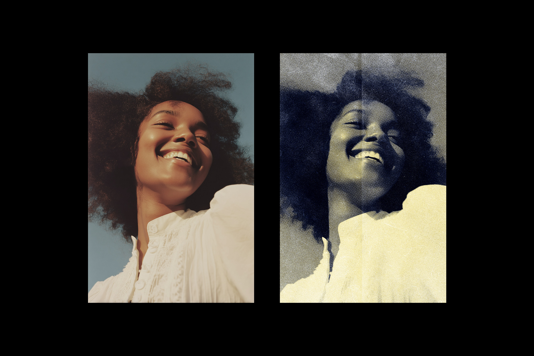 Grunge Print Photo Effect