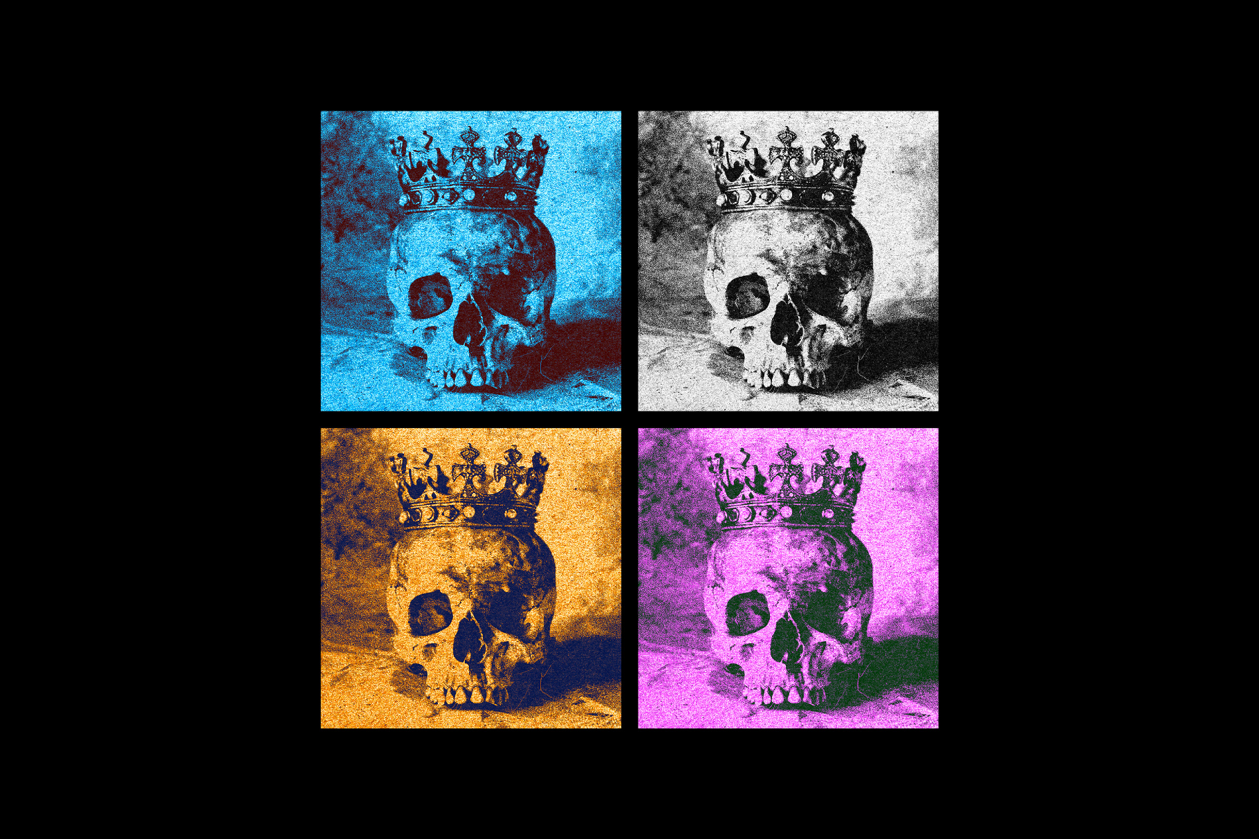 Noise Risoprint Photo Effect