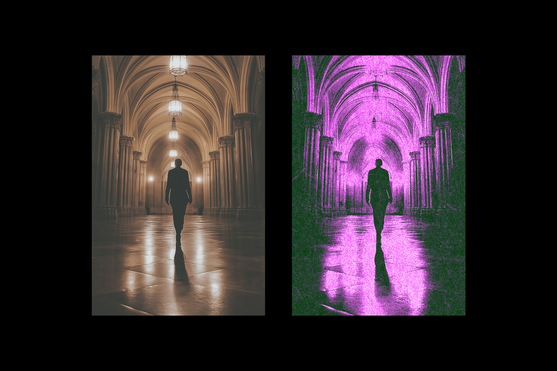 Noise Risoprint Photo Effect