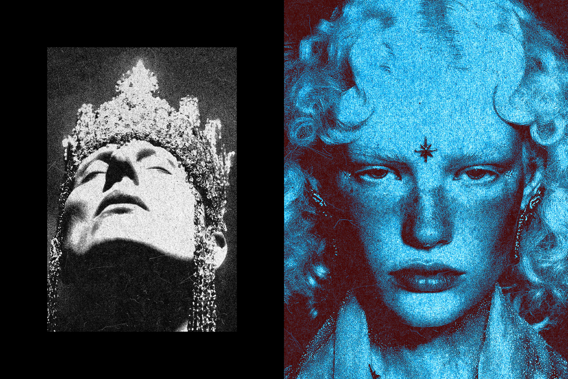 Noise Risoprint Photo Effect