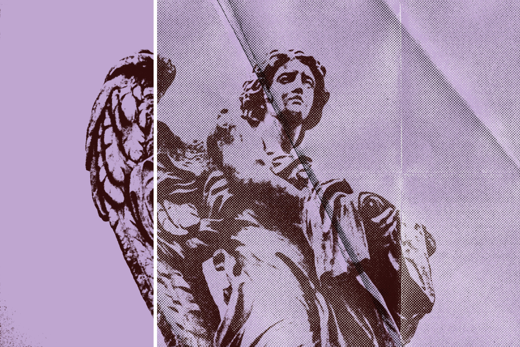 Folded Halftone Textures Collection