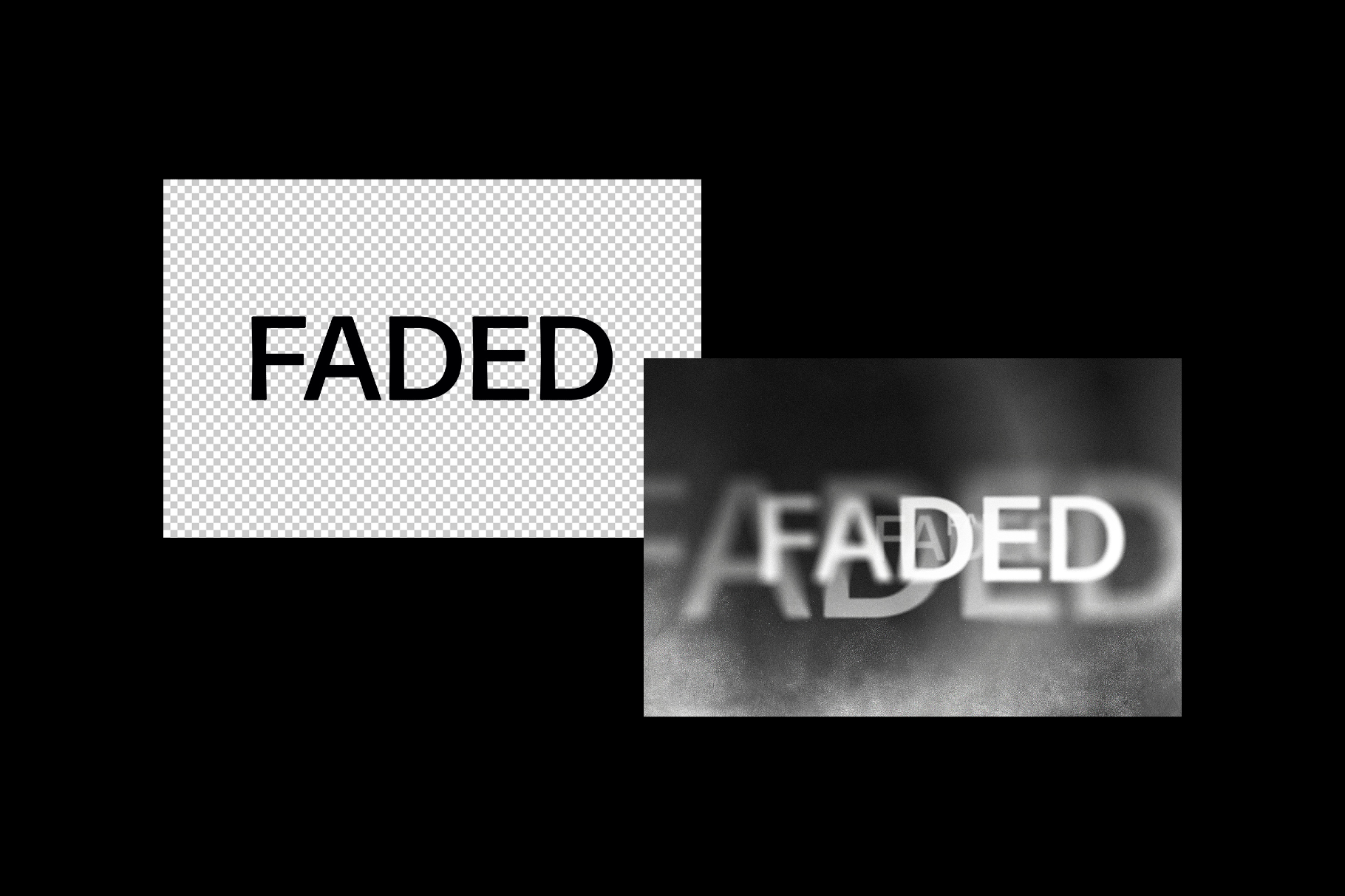 Ghost Text Effect
