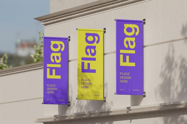 Event Flag Mockup