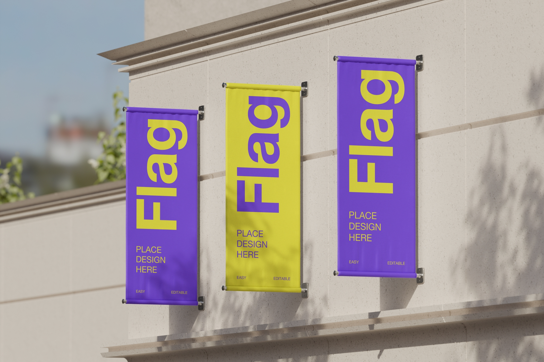 Event Flag Mockup
