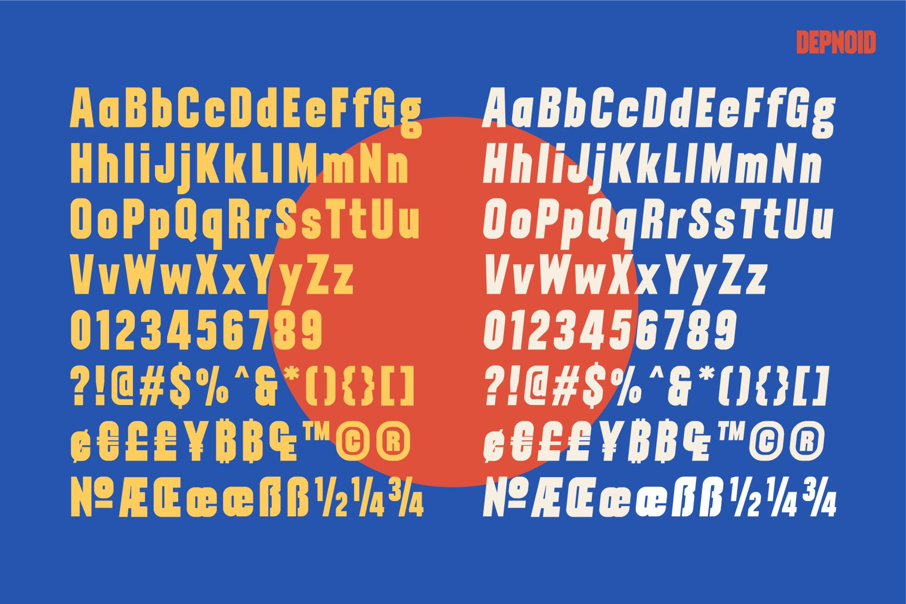 Depnoid Headline Font