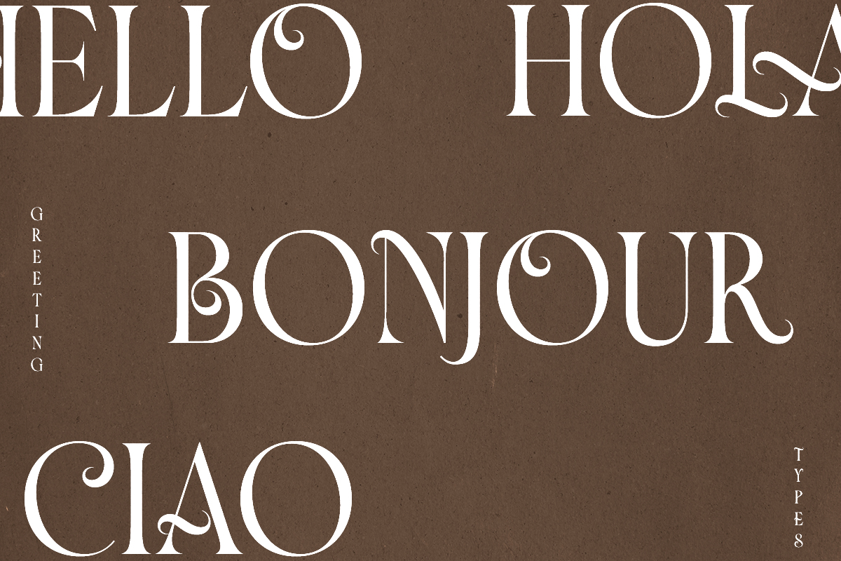 Claviers - Two Styles Serif Font