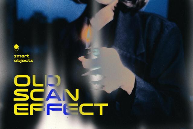 Old Scan Photo Effect