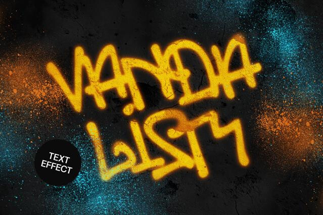Graffiti Text Effect