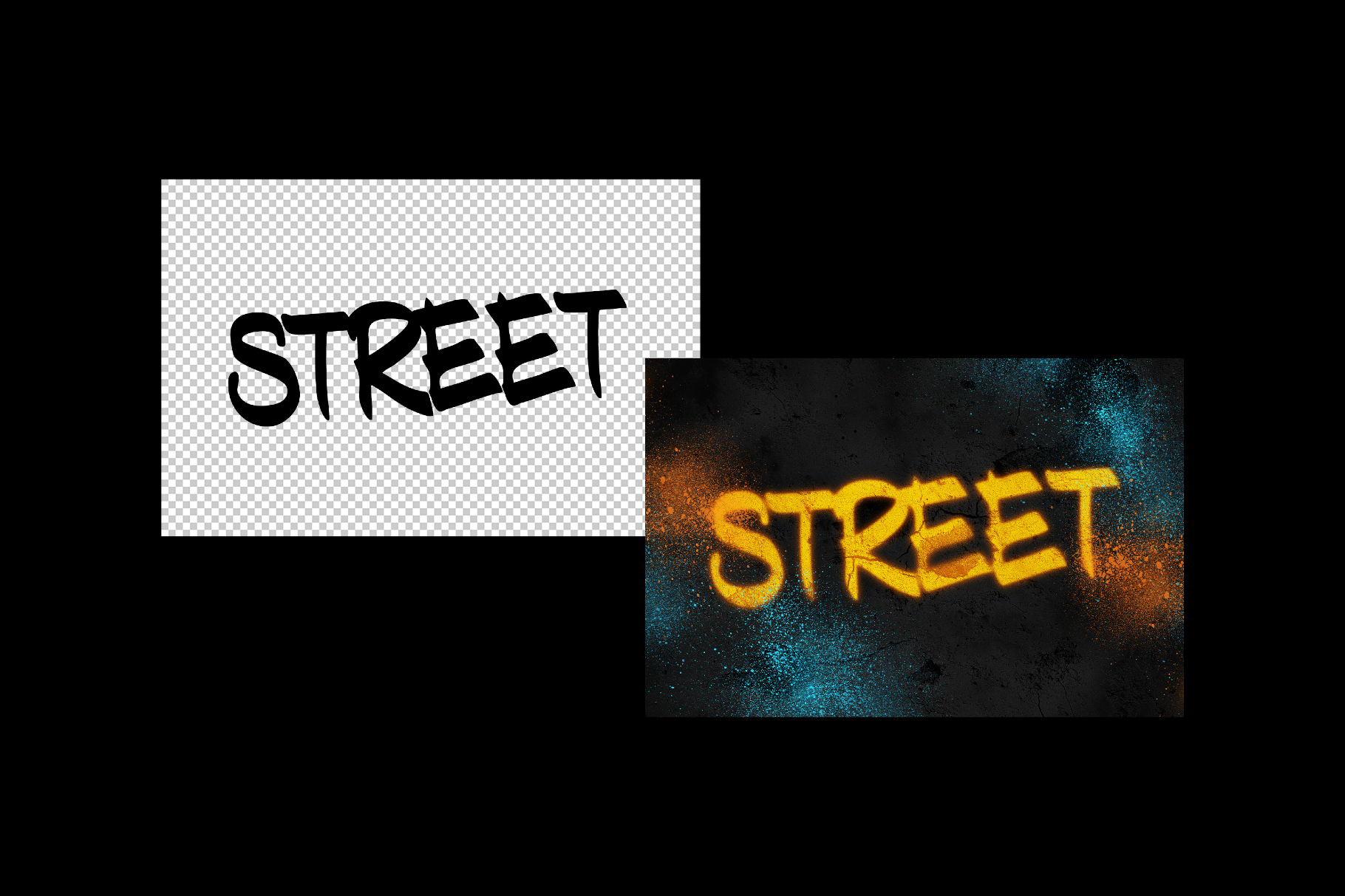 Graffiti Text Effect