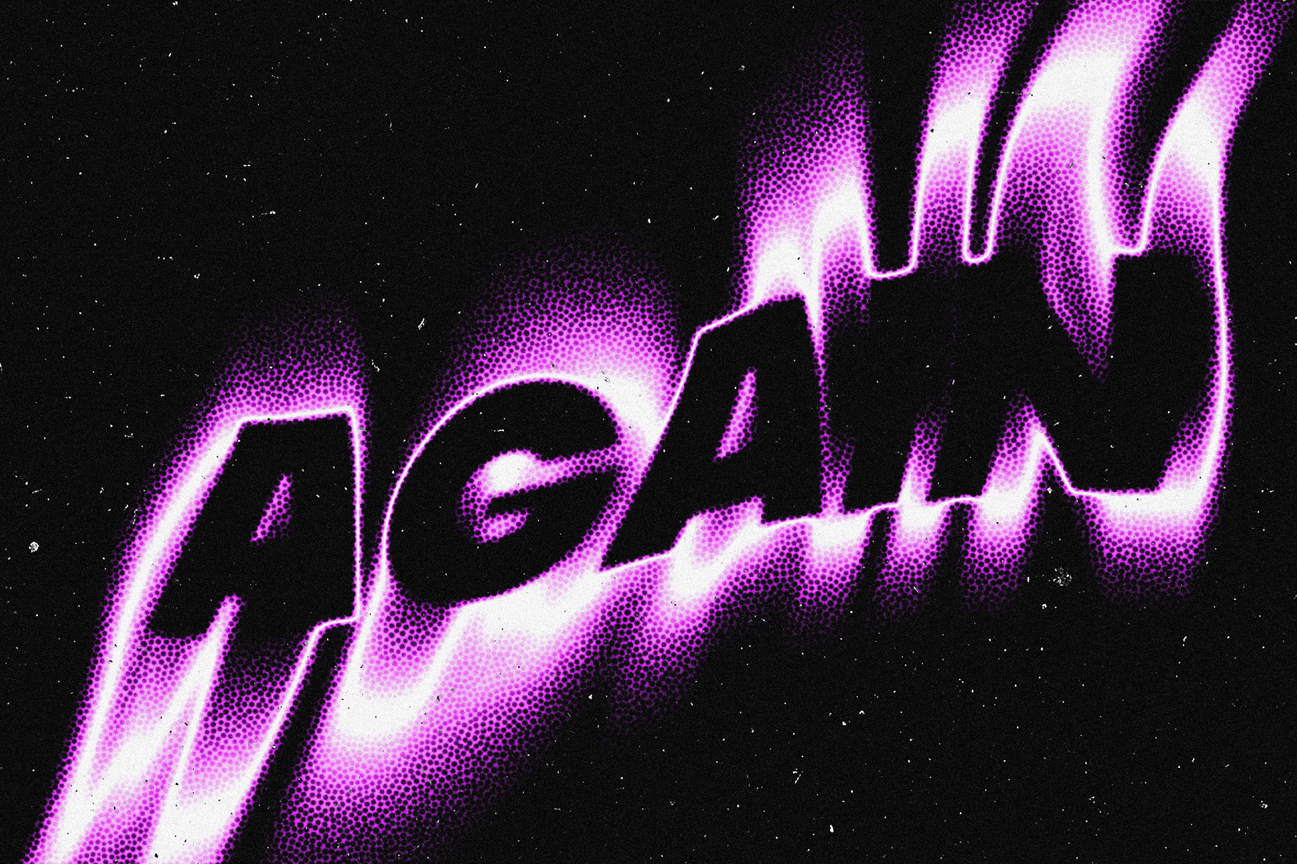 Liquid Speed Distortion Text Effect