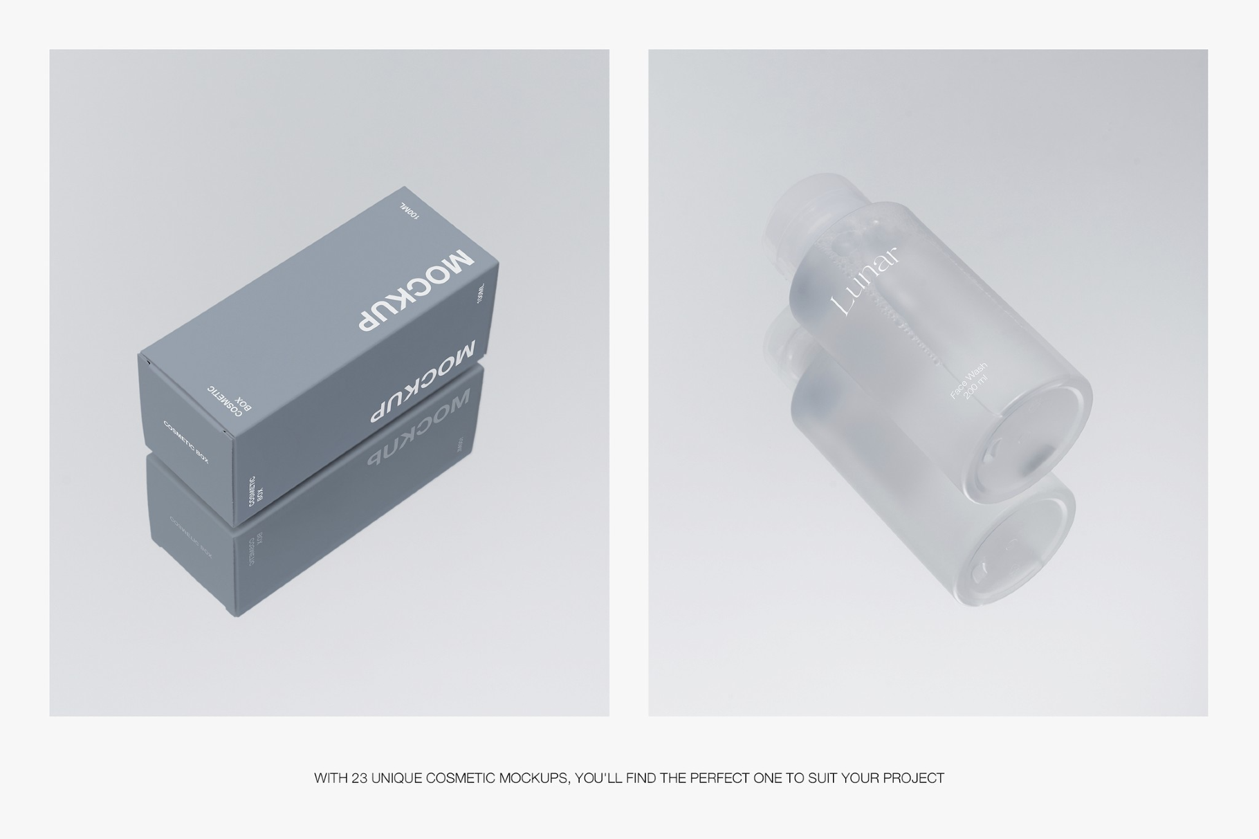 iPhone & Beauty Packaging Mockups