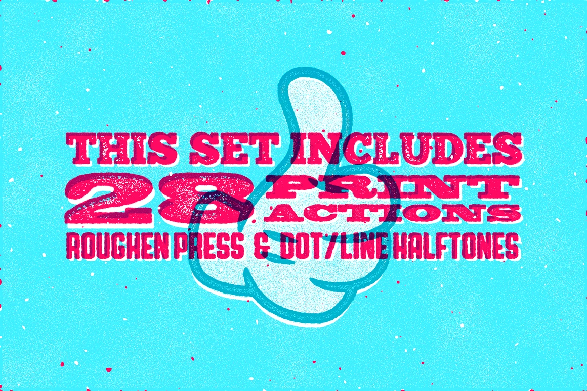 King of Prints - Press Photoshop Action
