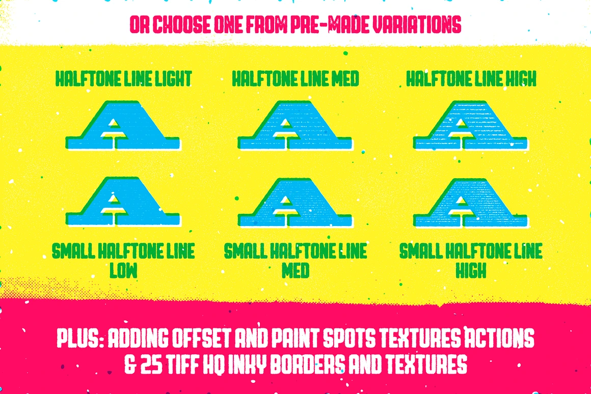 King of Prints - Press Photoshop Action