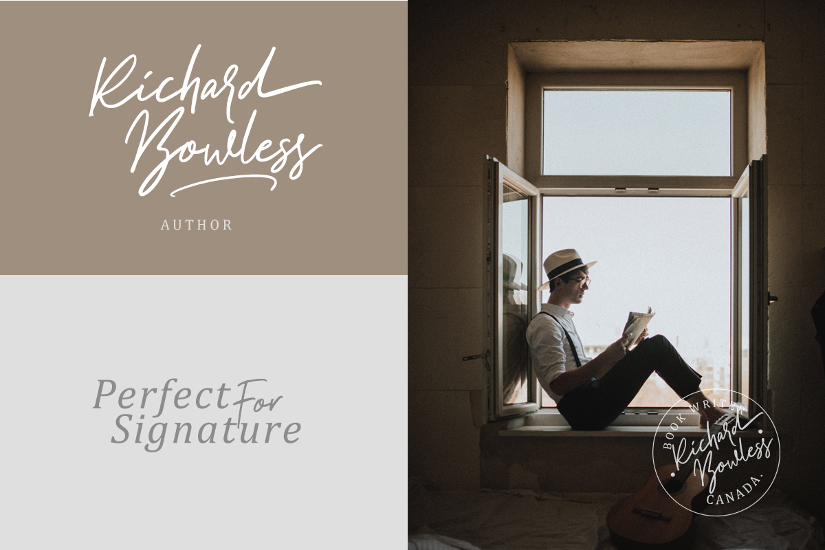 Aurelie Smith Signature Font + Extra