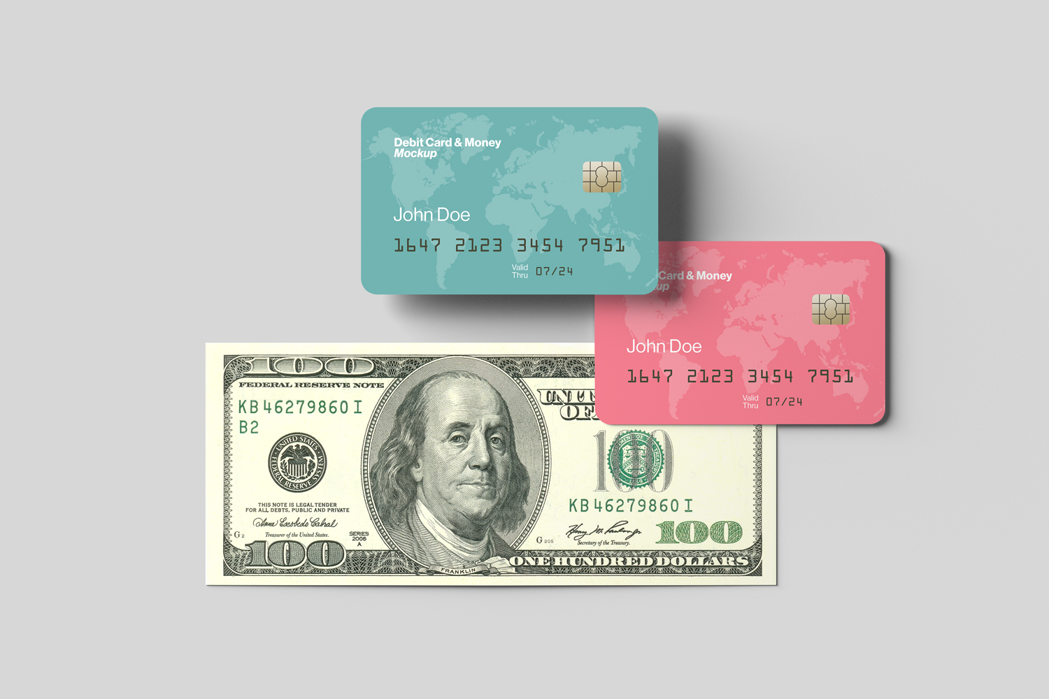 Debit Card Mockups