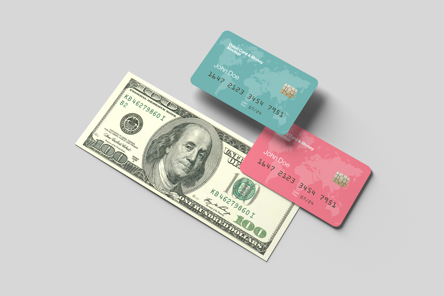 Debit Card Mockups