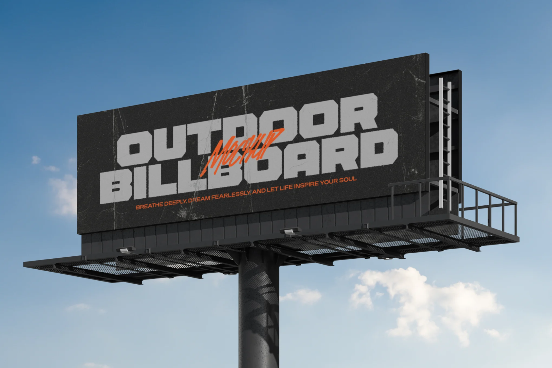Outdoor Billboard Mockup