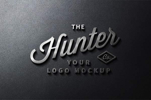 free mockup for logo presentation