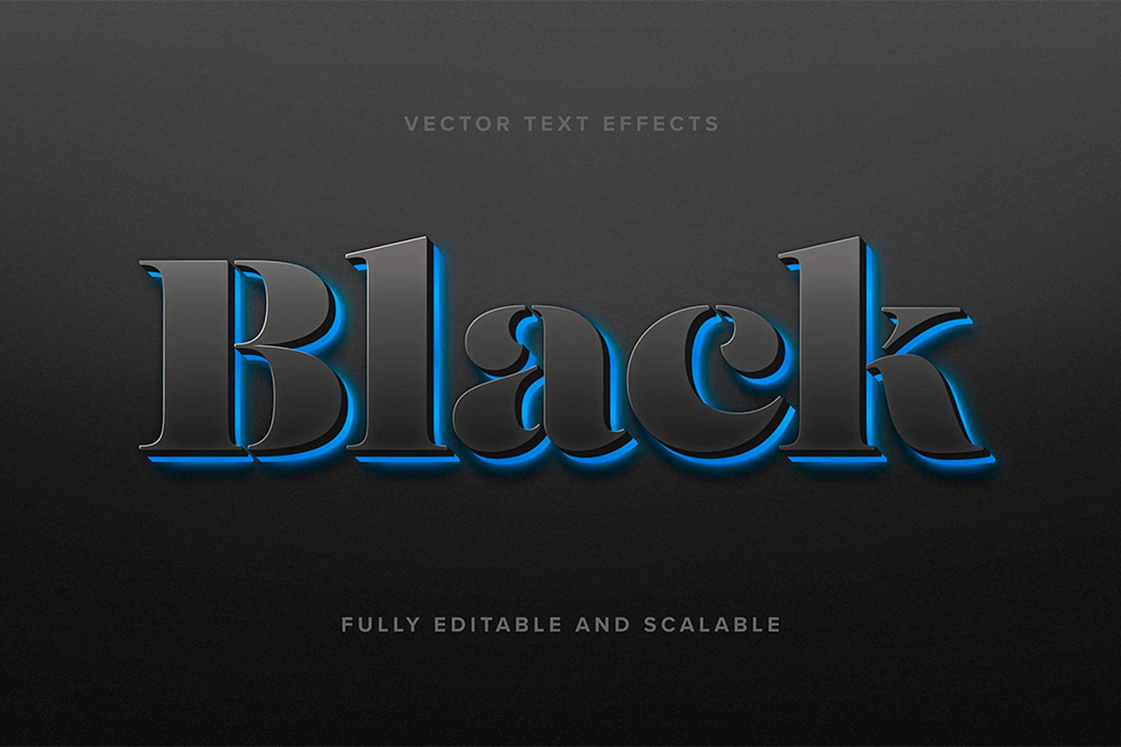 Premium PSD  Split text effect mockup