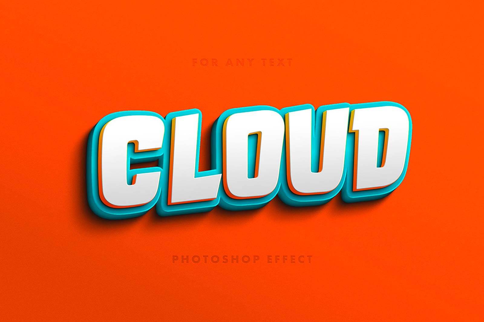 Premium PSD  Funny game! 3d text effect