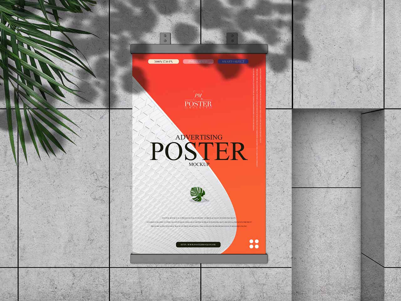 50 Free Poster Mockups Psd Templates On Pixelbuddha